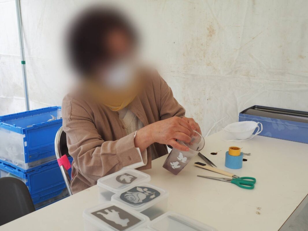 サンドブラスト画像