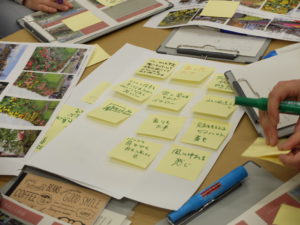 グループワークにて意見を出し合う様子