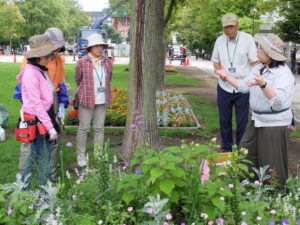 今回のメンテナンス箇所について説明している様子