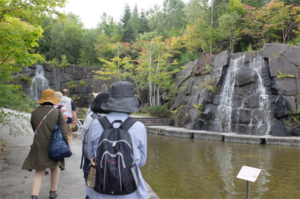 中央ゲート前「水の広場」