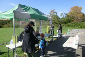 引換受付の様子