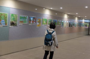 第54回緑の絵コンクール展示の様子