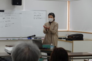 令和3年度さっぽろまちづくりガーデニング講座 第2回目「公共花壇のデザイン」の様子