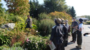 散策の様子(ボーダーガーデン)