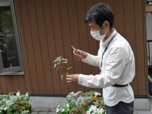 切り戻しする箇所の説明