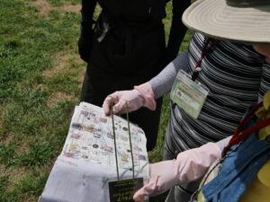 プランツネーム設置を体験します