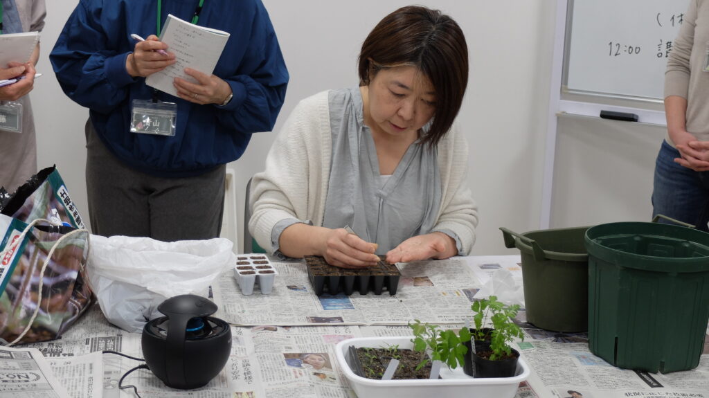 2024年さっぽろまちづくりガーデニング講座第２回目-講義風景