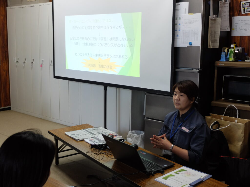 2024年さっぽろまちづくりガーデニング講座第12回目-講義風景