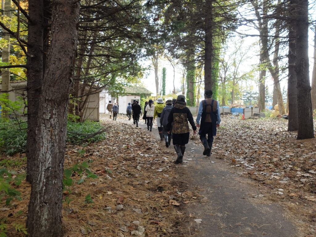 2024年さっぽろまちづくりガーデニング講座第16回目-移動風景