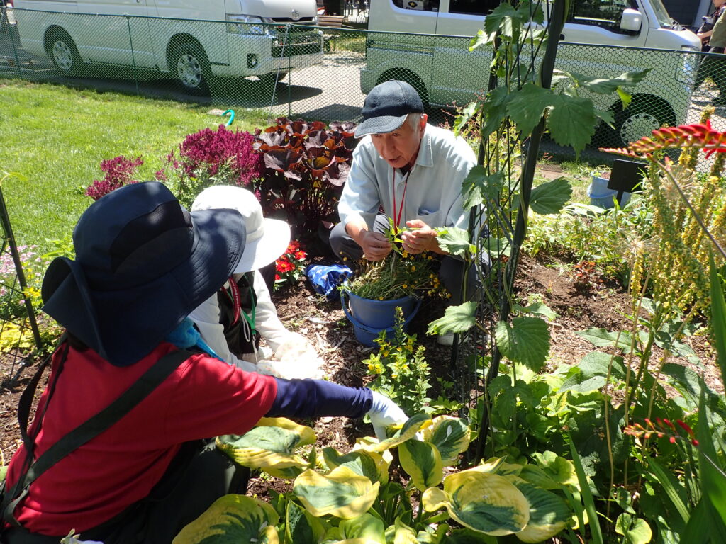 2025年さっぽろまちづくりガーデニング講座第10回目－講義・実習風景