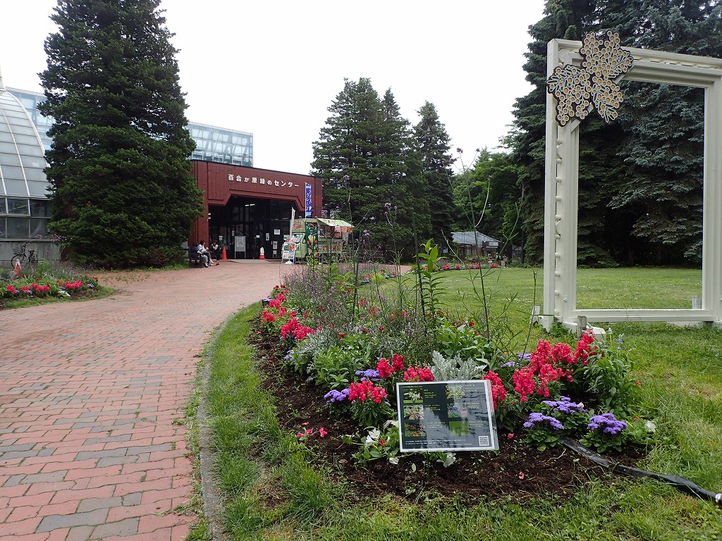 除草、花がら摘みを終えたきれいになった花壇