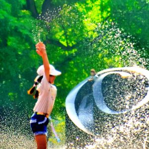 181_恋しい水しぶき/大通公園