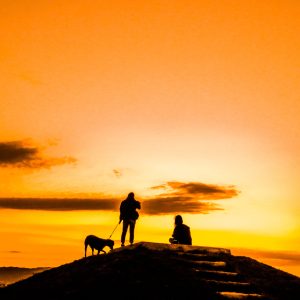 590_夕刻のひととき/モエレ沼公園