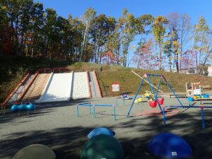 遊具広場の写真