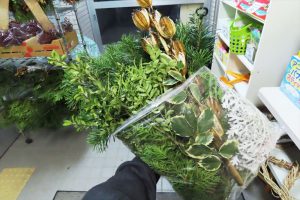 リース素材のアップ写真その２