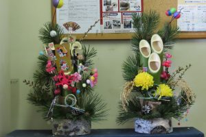 完成品その２．こちらも親子参加で娘さんとお母様の作品写真です