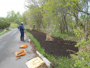 「森林クリーンボランティア活動開始」の画像