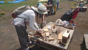 過去のトンカチ広場の様子