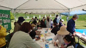 クラフトコーナーの様子