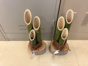 自作用青竹土台