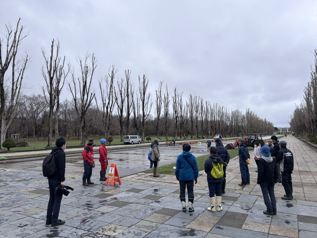 「カナール春清掃ボランティア終了」の画像