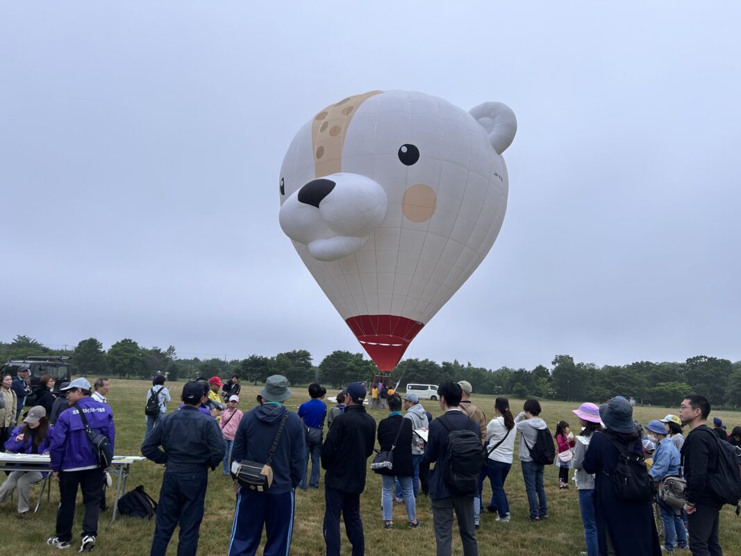 「北海道スカイスポーツ協会さま（熱気球体験搭乗会）実施報告」の画像