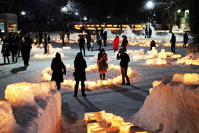 2016年”ゆきあかり”様子