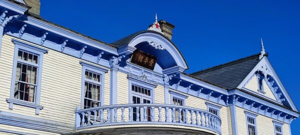 豊平館のアップ写真