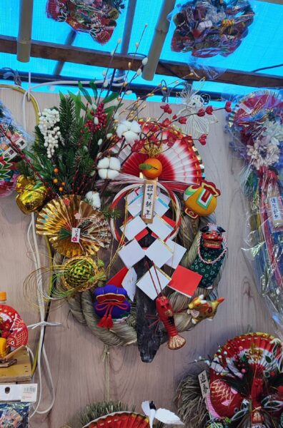 大きなお正月飾り