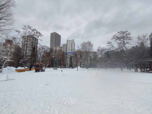 19日。木枠に手こずるツインズ。