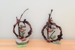 リースタイプのこいのぼりのクラフト