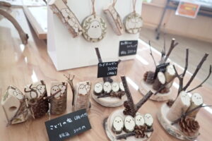 シマエナガのクラフト品