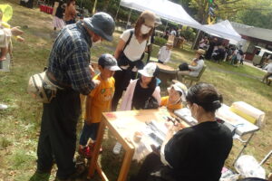 切り紙コーナー