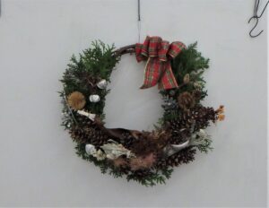 参加者の皆様の作ったリース