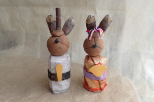 ウサギのお雛様