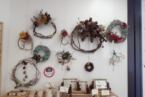 自然素材のリース