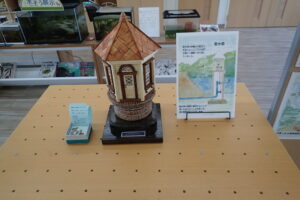 取水塔の模型