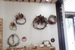 リースなどのクラフト品