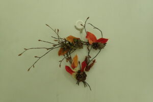 参加者の皆さんの作ったリース