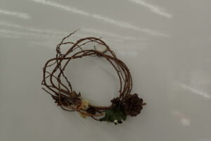 参加者の皆さんの作ったリース