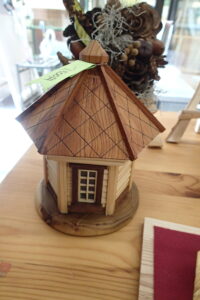 取水塔のオブジェ