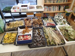 たくさんの材料