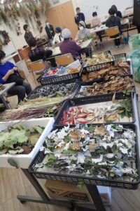 たくさんの材料