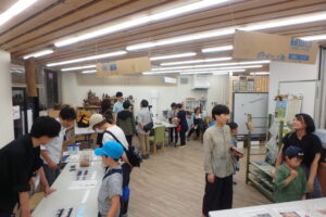 生きものコーナーの様子