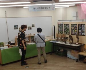 植物についての展示コーナー