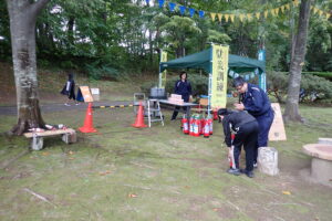 消火器コーナーの様子