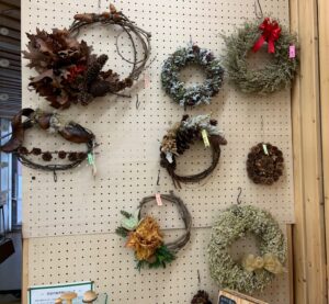 リース売り場の様子