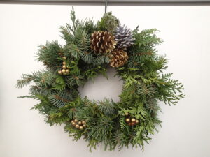 子りす工房クリスマスリース