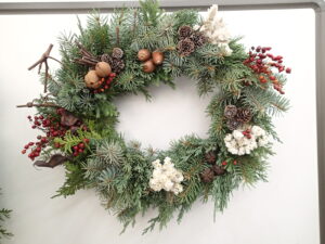 子りす工房クリスマスリース