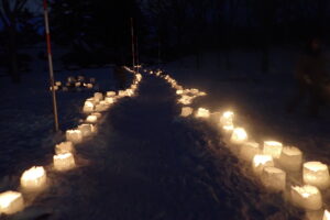 0126スノキャンの様子